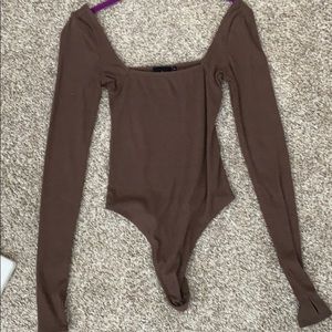 urban outfitters long sleeve bodysuit